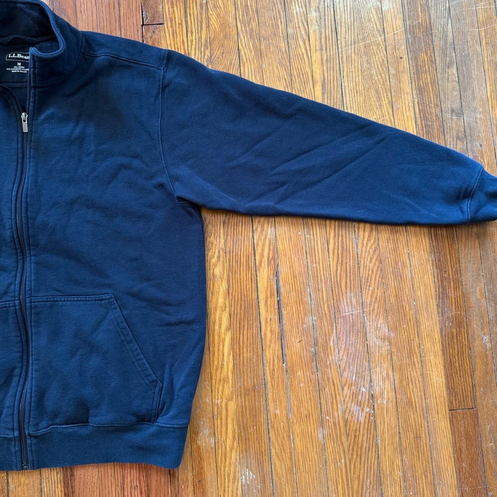 L.L. Bean Full Zip-Up Sweater Jacket - Picture 6 of 13